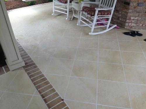 Tile Pattern with Brick Border1
